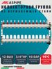 Коллекторная группа с расходомерами AS-K002,   12 вых. (н/ж, авт.возд.+дренаж+кронштейны)