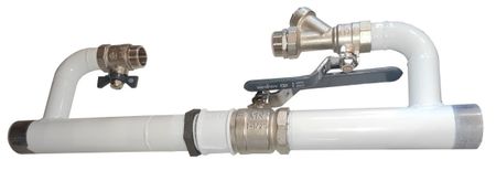 Байпас NK Ду 40 (под приварку) для установки циркуляционного насоса 180мм