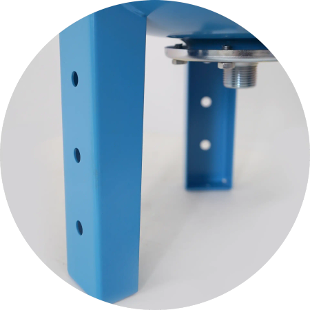 Бак для водоснабжения ГВ 50   50 л. (вертикальный), мембранный расширительный, с ножками