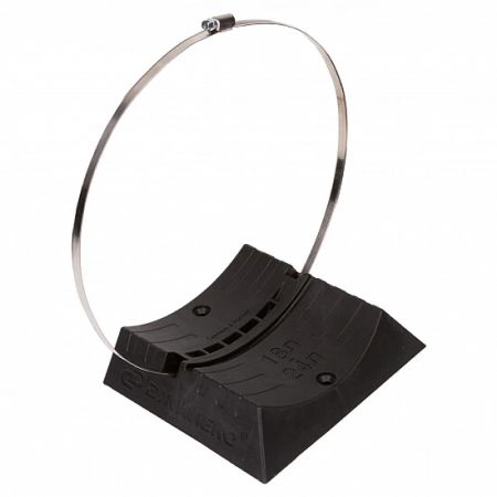 Крепление для расширительного бака 18-24л   (ХОМУТНОЕ, пластиковая основа)