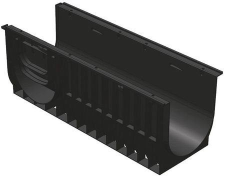 Лоток водоотводный Standart 38,0*38,0 DN300, пластиковый, нагрузка до 25т (ДхШхВ-1000х380х380мм)