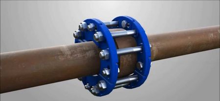 РУРС  DN200 (217-224),  Ремонтное уплотнение раструбных соединений-200