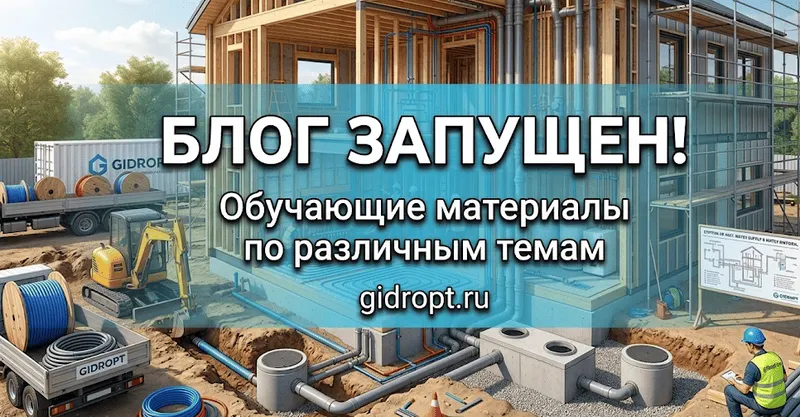 На gidropt.ru появился блог!