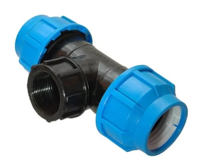 Тройник переходной ВР 32х3/4" (ПНД, Компрессия)