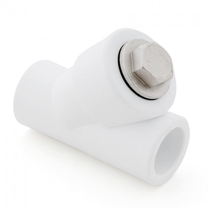 Фильтр сетчатый 25 (БЕЛЫЙ) FD  (10/60)