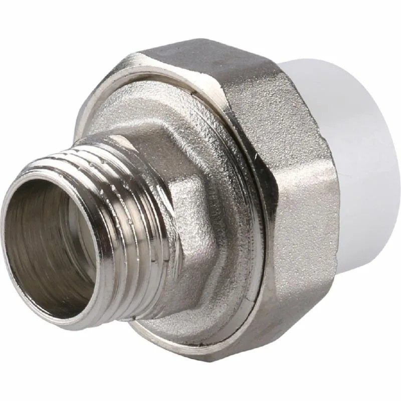 Муфта PPRC разъемная (американка) НР 32х1 1/4" (БЕЛЫЙ) FD  (5/30)