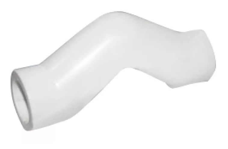 Обводное колено PPRC 25 с муфтами (БЕЛЫЙ) FD  (25/125)