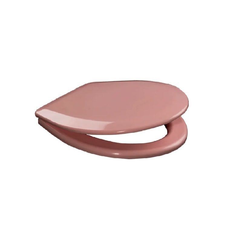 Сиденье пепел розы, ширина 360мм, длина 410-440мм, крепление 160мм (с резиновыми амортизаторами)