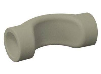 Обводное колено PPRC 20 с муфтами   (серый) FD  (50/200)