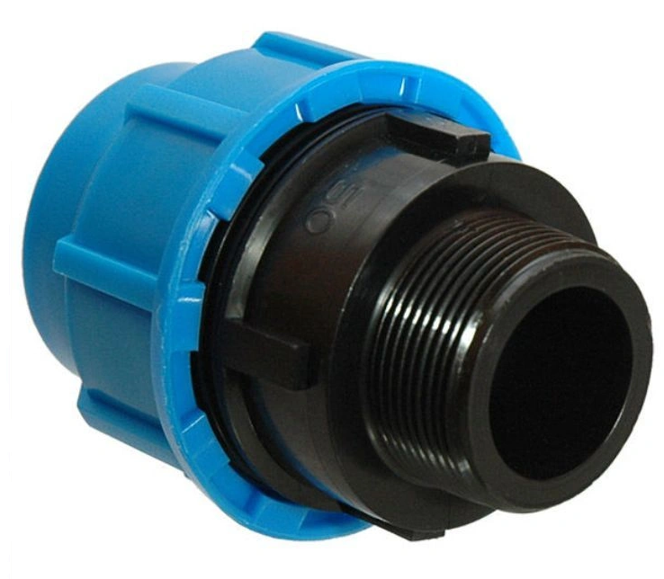 Муфта переходная  НР 40х1 1/4" (ПНД, Компрессия)