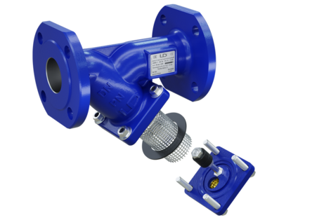 Фильтр чугунный, магнитный, фланцевый ФМФ-80,   LD