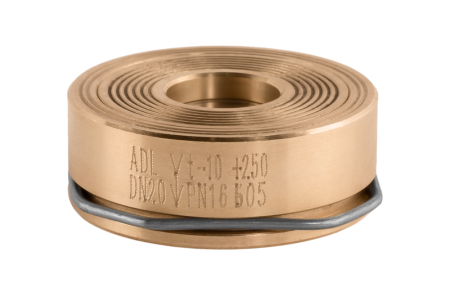Клапан обратный межфланцевый CVS16.05.100.16   Ду100,  Ру-16,  Т-250   (бронзовый)