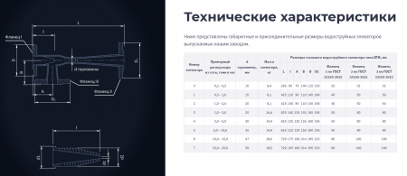 Элеватор водоструйный, стальной 40с10бк №1