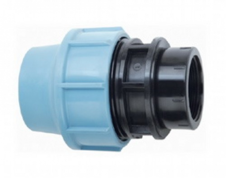 Муфта переходная  ВР 32х1/2", Р-16 (ПНД, Компрессия)