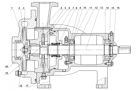 Насос ЦВК 4/85 на раме, под (15х3000)