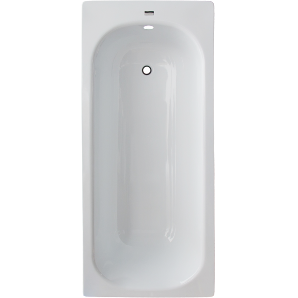 Ванна стальная 150х70см, Белая Donatony в комплекте с ножками