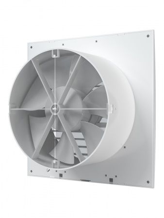 Вентилятор D-150мм, 200х200мм, ERA 6C (с клапаном 290 м3/ч, 42 Па, 16 Вт, 220В, 38 дБ)