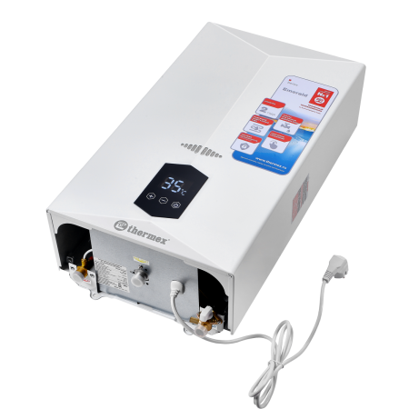 Водонагреватель газовый  THERMEX E 22 MD (22 кВт, 11 л./мин.,эл. розжиг, медный теплообменник)