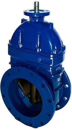 Задвижка "DENDOR" с обрезиненным клином тип 47GVA Ду 50 Ру 10/16 под привод