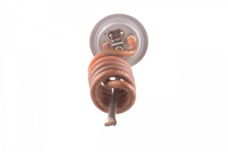 Нагревательный элемент (ТЭН) 2,0 кВт, нерж., под анод М6 (форма - спираль)