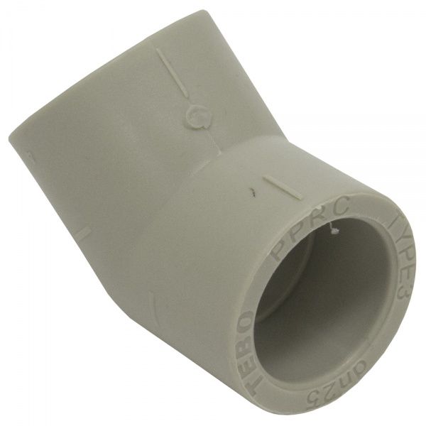 Угольник PPRC 20/45   (сер.) Tebo (50/700)