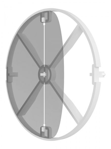 Клапан обратный D100 (запорная пластина из полиэстера)