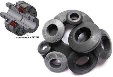 Кольцо резиновое МУВП, К-3 (35 х 18 х 9 х 4,5 мм)