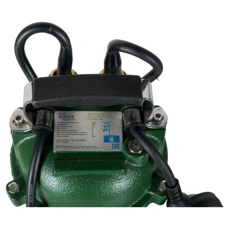 Фекальный насос F-1500R (1500Вт, Hmax-13 м, Qmax-415 л/мин, корпус двигателя - чугун)с реж. мех.