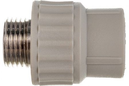 Муфта PPRC комбинированная НР 32х1"   (серый) Valfex (15/60)