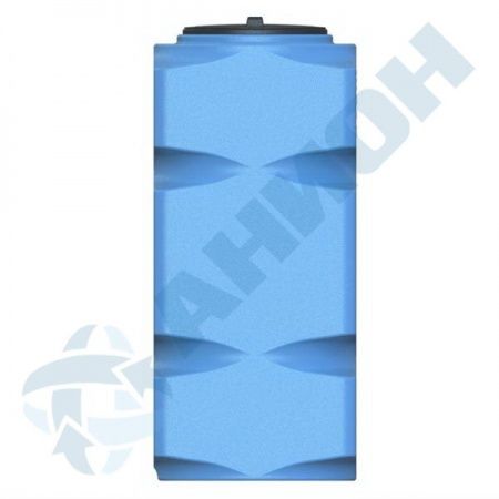 Емкость ПЭ прямоугольная для воды 500л (Т500ФК23) вертикальная