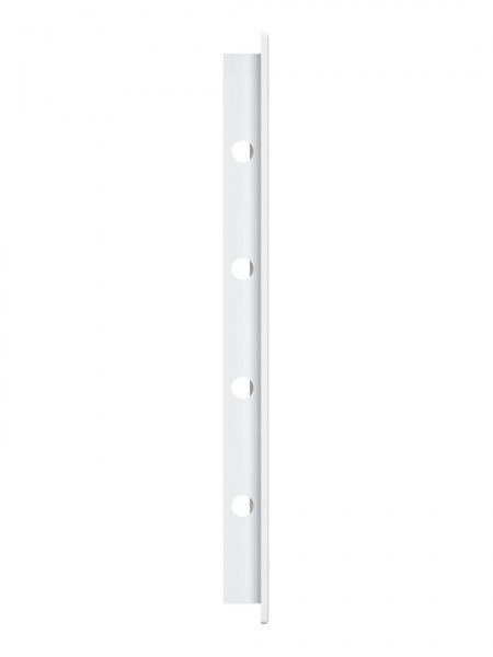 Дверца пластиковая АБС 168х318 (146х296) белая с фланцем