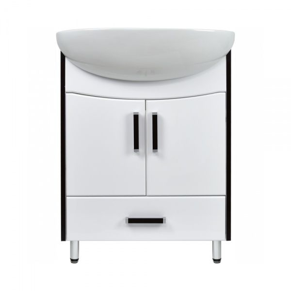 Тумба "Астра 50" под умывывальник "Уют 50" Rosa