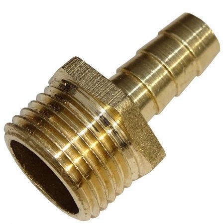 Штуцер НР 1/2"-10 мм (латунный)