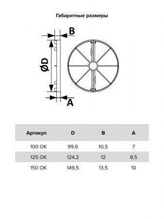 Клапан обратный D150 пластиковые дверцы (Защита от обратной тяги)