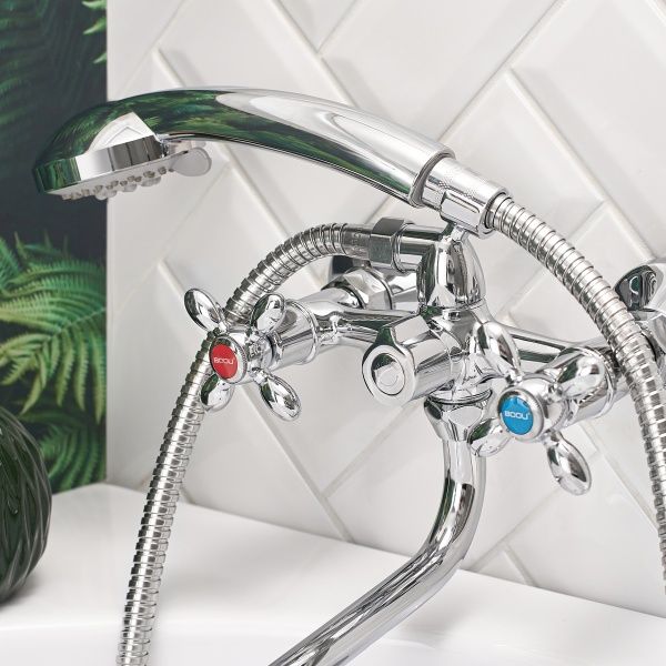 Смеситель BOOU для ван. двур., BA5318-3-C007-B702