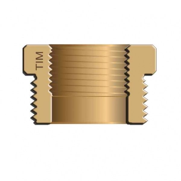 Футорка латунная Ду 15х10