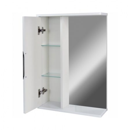 Зеркало "Афина 65" 650х170х700, со шкафчиком