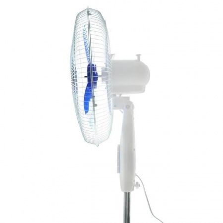 Вентилятор напольный LIRA LR 1101 blue, высота 125см, диаметр 40см (55Вт, 220В)