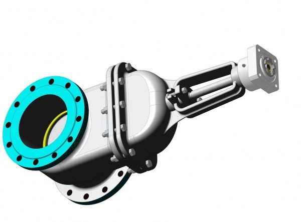 Задвижка под эл.привод 30нж941нж Ду 50,  Ру-16,  фланцевая, 12Х18Н9ТЛ