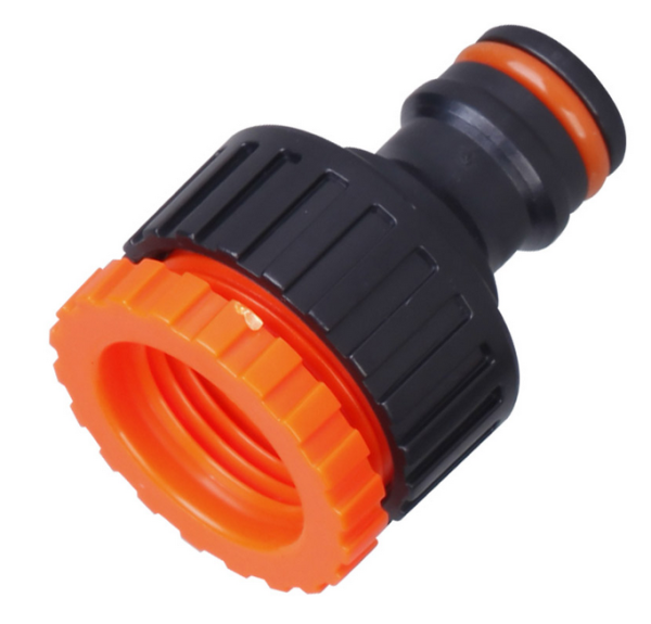 Адаптер (штуцер) пластиковый на трубу ВР 1/2"-3/4" для быстроразъемного соединения, AP 1013