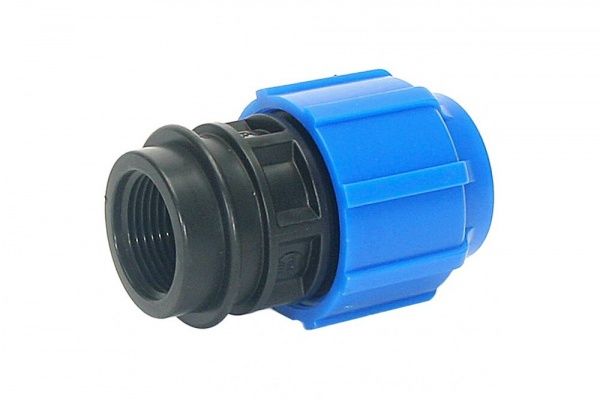 Муфта переходная  ВР 32х1/2" (ПНД, Компрессия)