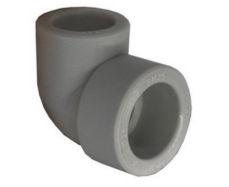 Угольник переходной вн./вн 40х32/90   (сер.) FD  (50/100)