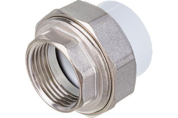 Муфта PPRC комбинированная разъемная (американка) ВР 25х1/2" (БЕЛЫЙ) Valfex (25/125)