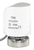 Сервопривод термостатический, НО - нормально открытый, 230V, присоединение M30x1.5,   TIM