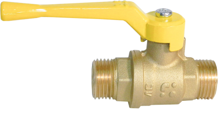 Кран ГАЗ 11б27п Ду 15 резьба/резьба "рычаг"   (серия - ГОСТ)