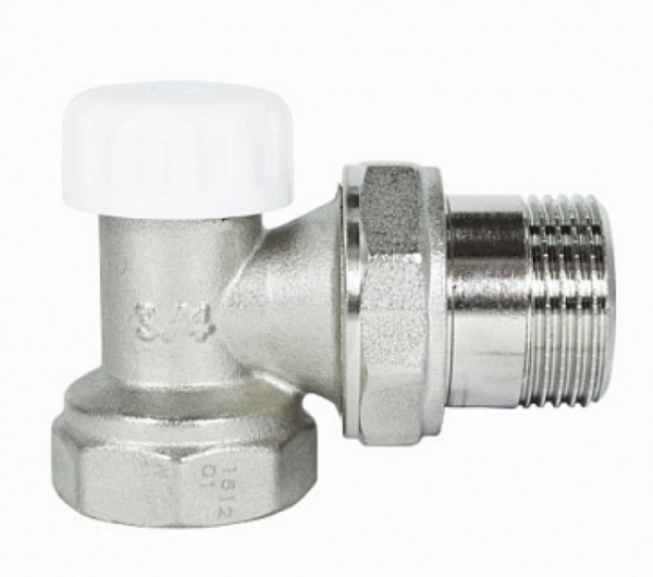 Терморегулятор нижний угловой Ду 15 муфта/америка (с предустановкой)
