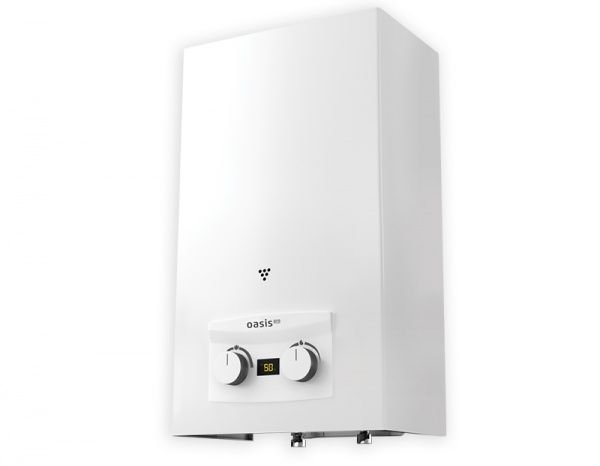 Водонагреватель газовый OASIS Pro WM 10 Белый, 10 л/мин, 20 кВт