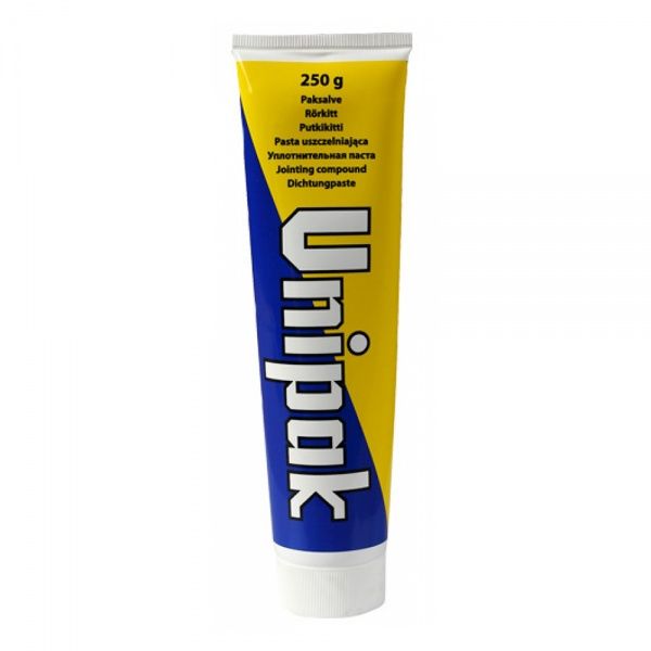 Паста уплотнительная UNIPAK (тюбик 250 г.) вода