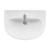 Умывальник "Прайм" с переливом, без комплекта, 1 отверстие, белый