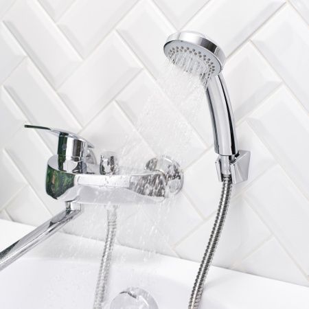 Смеситель BOOU для ван. однор., B8213-46F длин. изл.